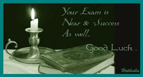 Luck with exams! The night before the exam! The night before the exam! Your Exam Is Near & Success As Well Good Luck! Free Download 2024 greeting card