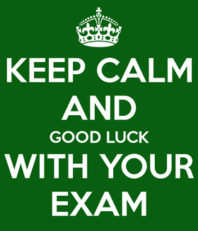 Good Luck With Your Exam! Green ecard! Keep Calm And Good Luck With Your Exam. Free Download 2024 greeting card