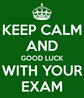 Good Luck With Your Exam! Green ecard! Keep Calm And Good Luck With Your Exam. Free Download 2025 greeting card