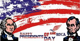 Happy president's day of America... Happy president's day of America... Have a good day!!! Free Download 2024 greeting card