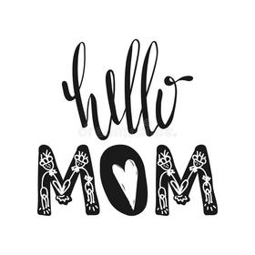 Hello, dear and beloved mom! Have a nice day. Download free card for your beloved mother. Beautiful cards for relatives. Hello, dear mother! Have a good mood. Free Download 2025 greeting card