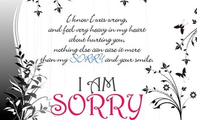 I know I was wrong! Ecard for girl! I know I was wrong, and feel very heavy in my heart about hurting you. Free Download 2025 greeting card