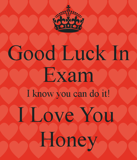 I Know You Can Do It! Red ecard for girl! Good Luck In Exam I Know You Can Do It I Love You Honey! Free Download 2024 greeting card