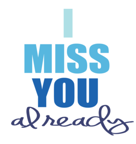 I miss you already... Nice ecard! I miss you already, dear friend... I love you!!! Free Download 2025 greeting card