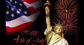 Independence day... Greeting card... Independence day... Happy 4th of July... Free Download 2024 greeting card