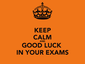 Keep Calm And Good Luck. Orange ecard! Keep Calm And Good Luck In Your Exams. Free Download 2025 greeting card