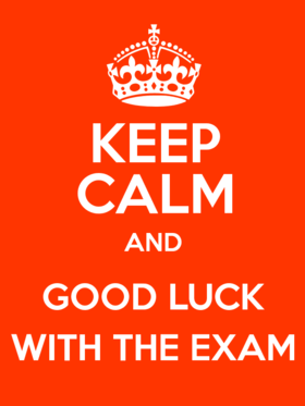Keep Calm And Good Luck, friend. Red ecard! Keep Calm And Good Luck With The Exam Picture. Free Download 2024 greeting card