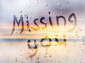 Missing you... Ecards for him... Nice ecard! Beautiful inscription on the misted window... Free Download 2025 greeting card