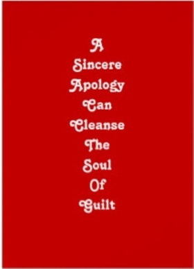 My apology! New red ecard! A sincere apology can cleanse soul of quilt! Free Download 2024 greeting card