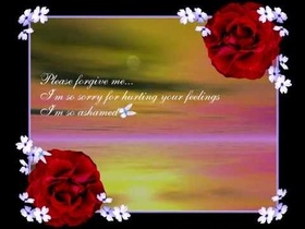 Please, forgive me... Roses for You... New ecard! I'm sorry for hurting your feelings and I'm so ashamed. Free Download 2024 greeting card