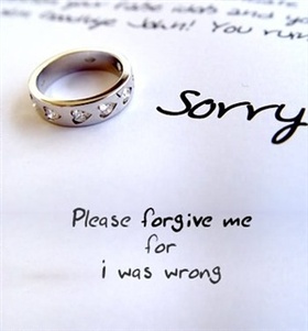 Sorry ecard! A wedding ring! Please forgive me for I was wrong! Free Download 2025 greeting card