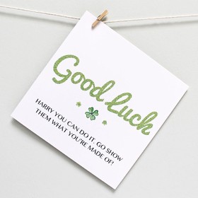 Very good luck for you! Original ecard! You can do it, go show them what are you made off! Free Download 2025 greeting card