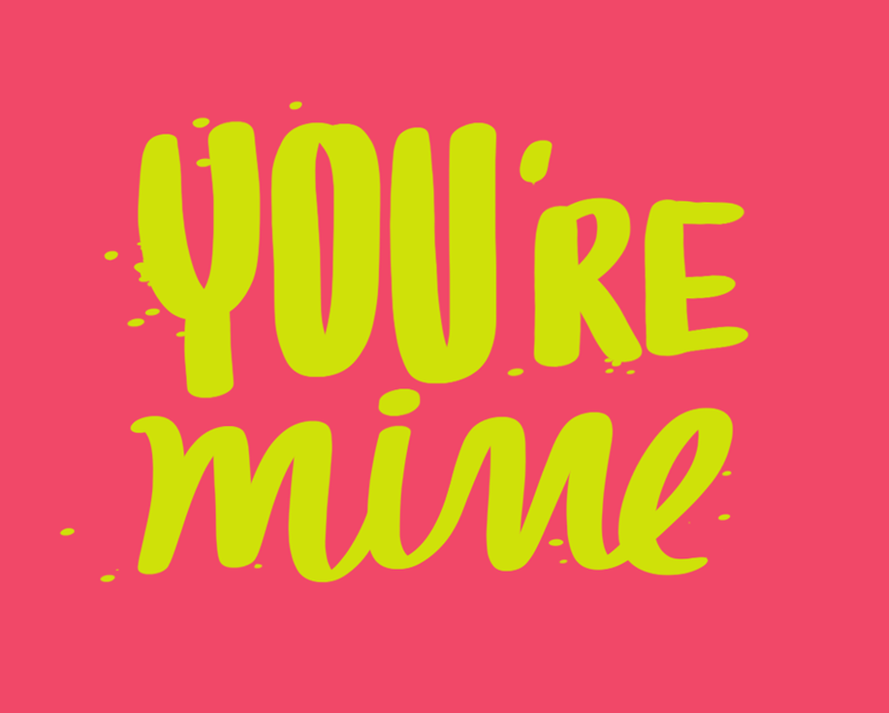 I love you... You are mine... Nice gif ecard! I love you... You are mine... Have a good day... Free Download 2024 greeting card